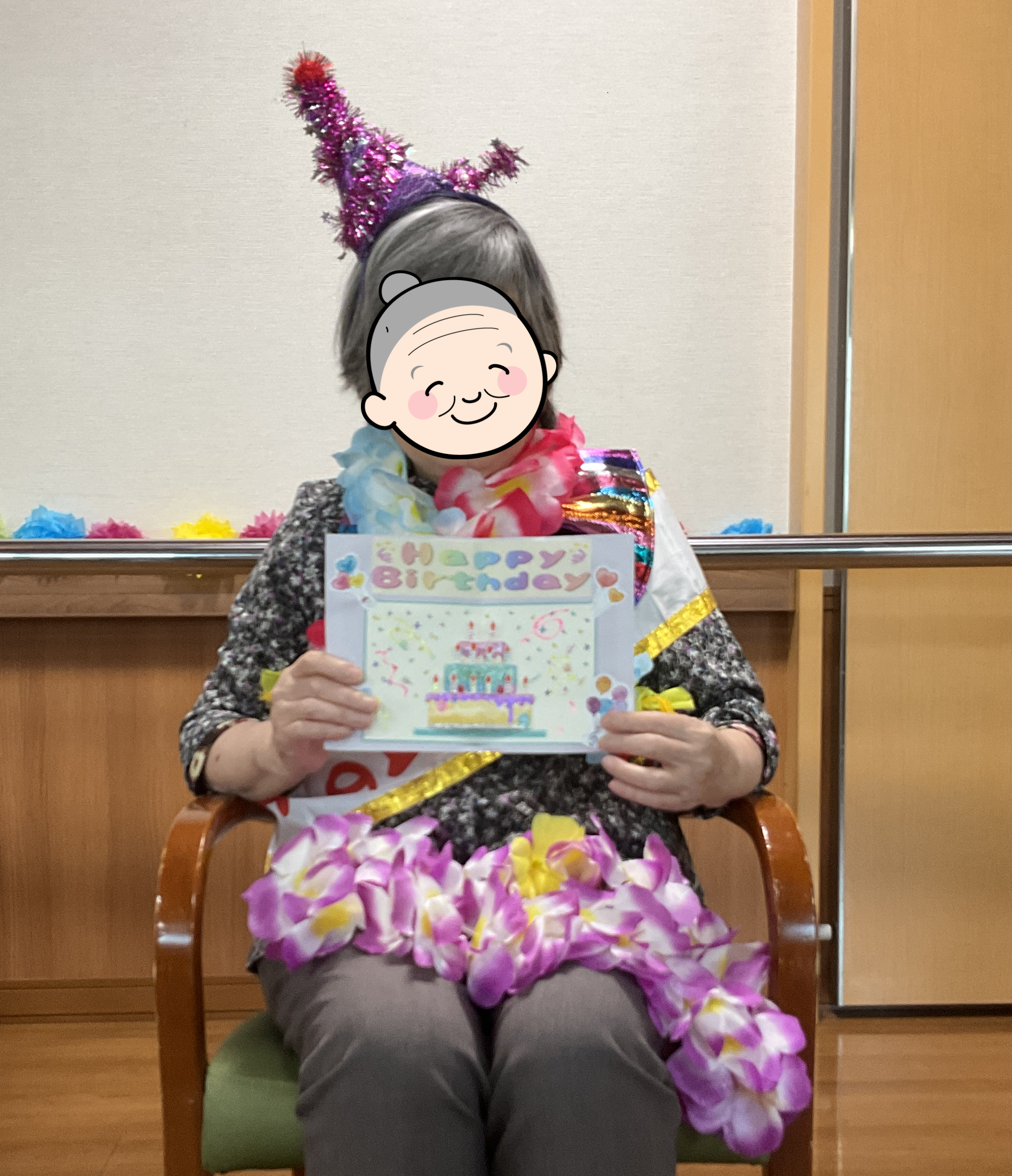 ６月度　お誕生日会を開催しました。（介護付有料老人ホームゆたか）