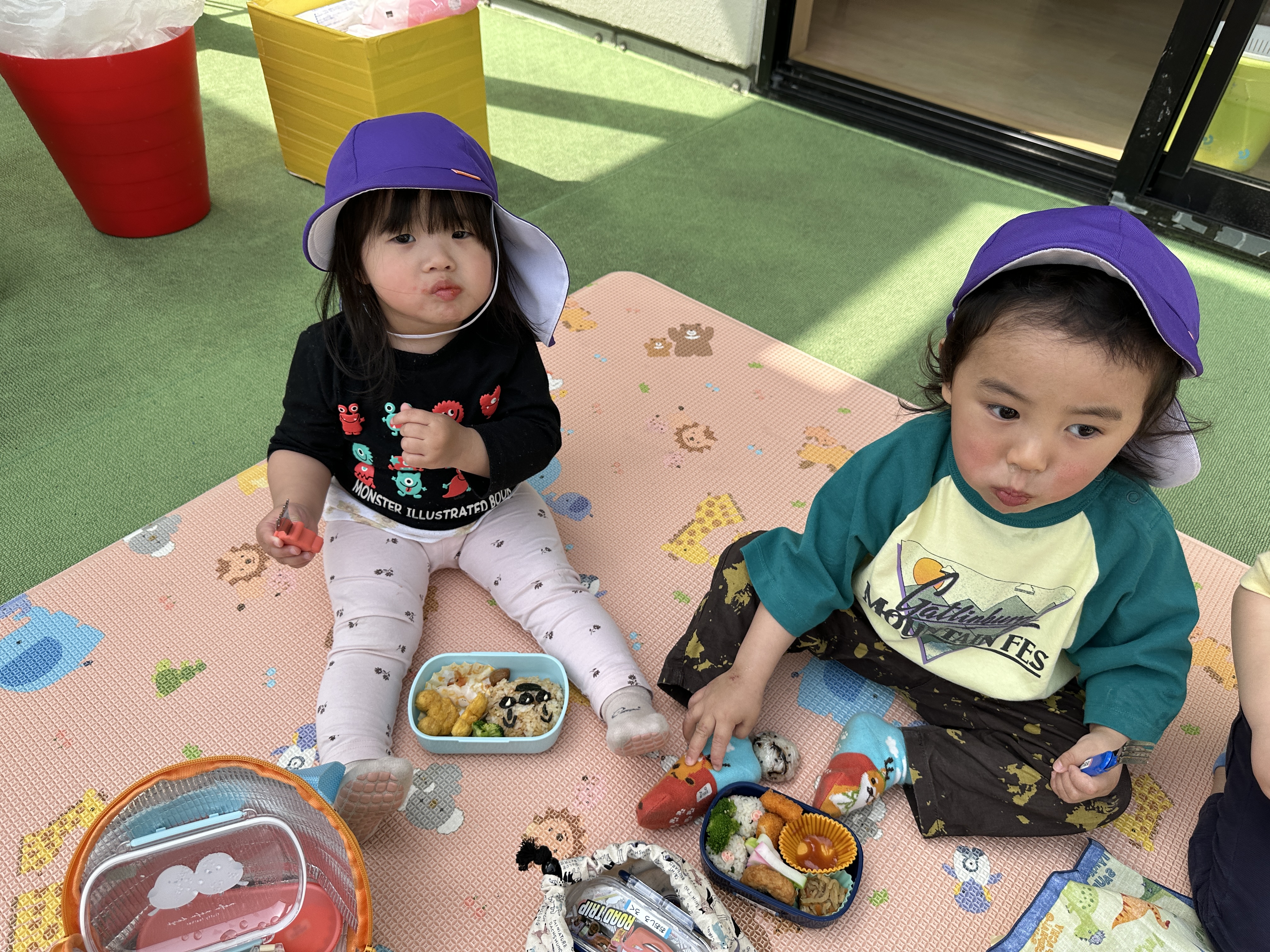 お弁当保育🍱（松原カリーノ保育園くりすたるクラス）