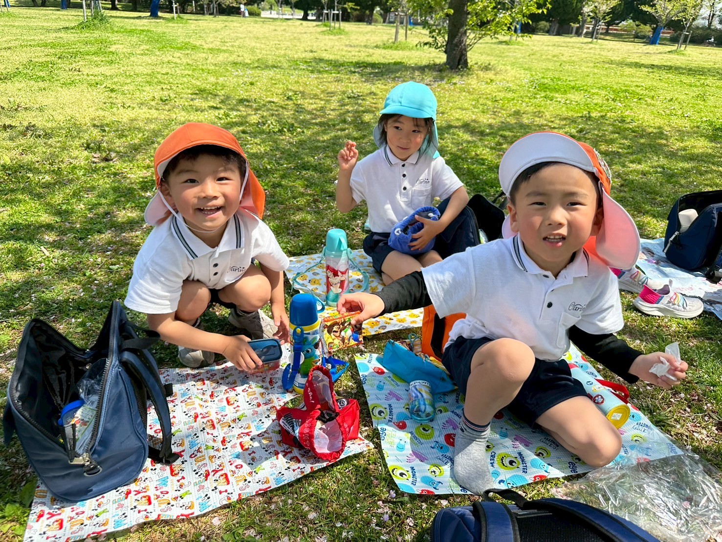 ４・５歳児　春の遠足（松原カリーノ保育園）