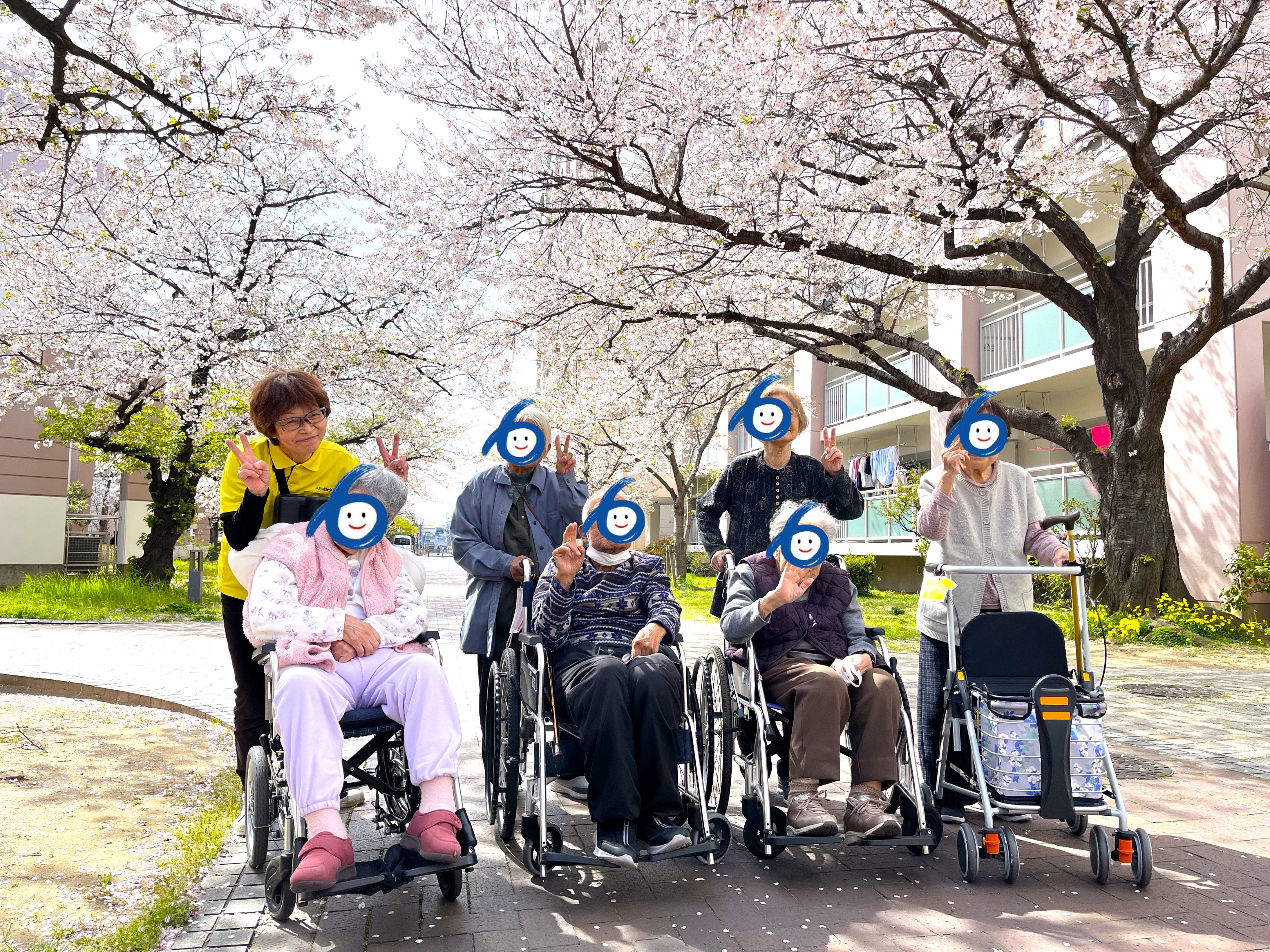 桜🌸お花見゜。◦❀喜連西デイサービス❀