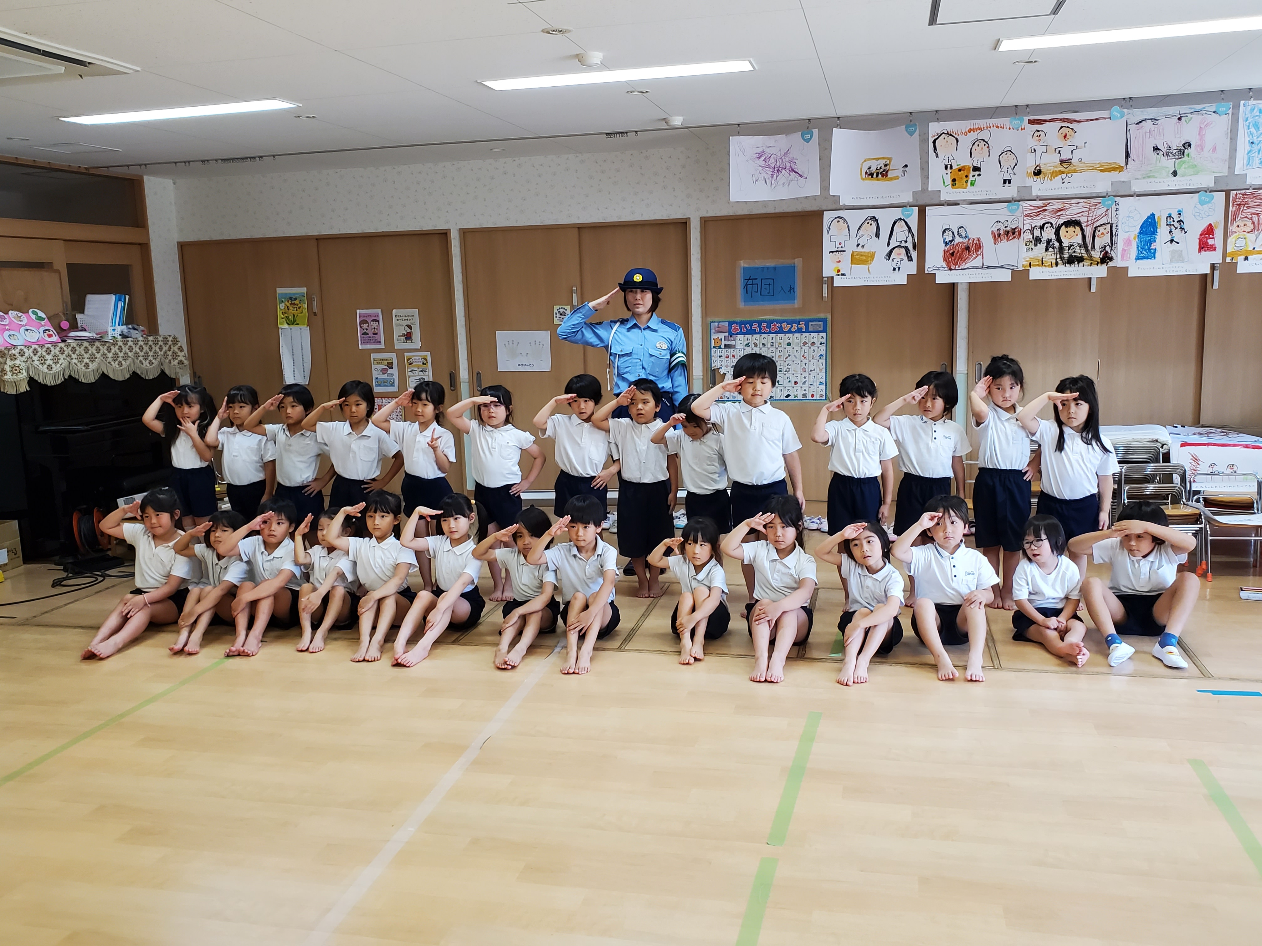交通安全指導（松原カリーノ保育園）