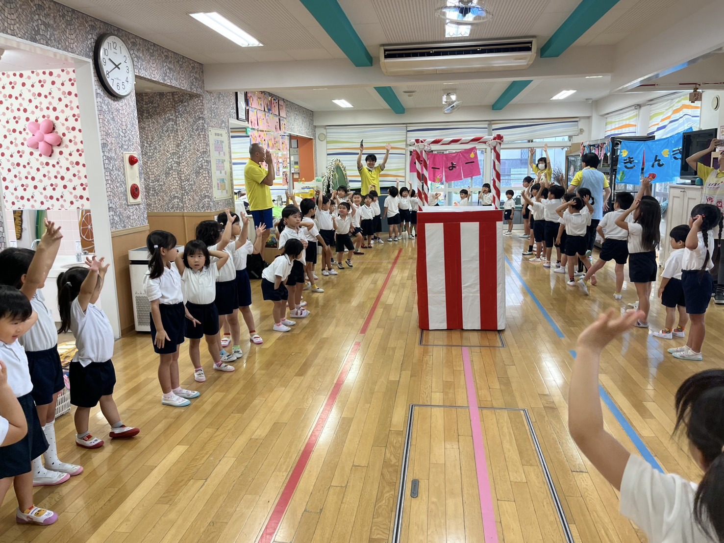 祭りだ！祭りだぁああ！！(カリーノ保育園)
