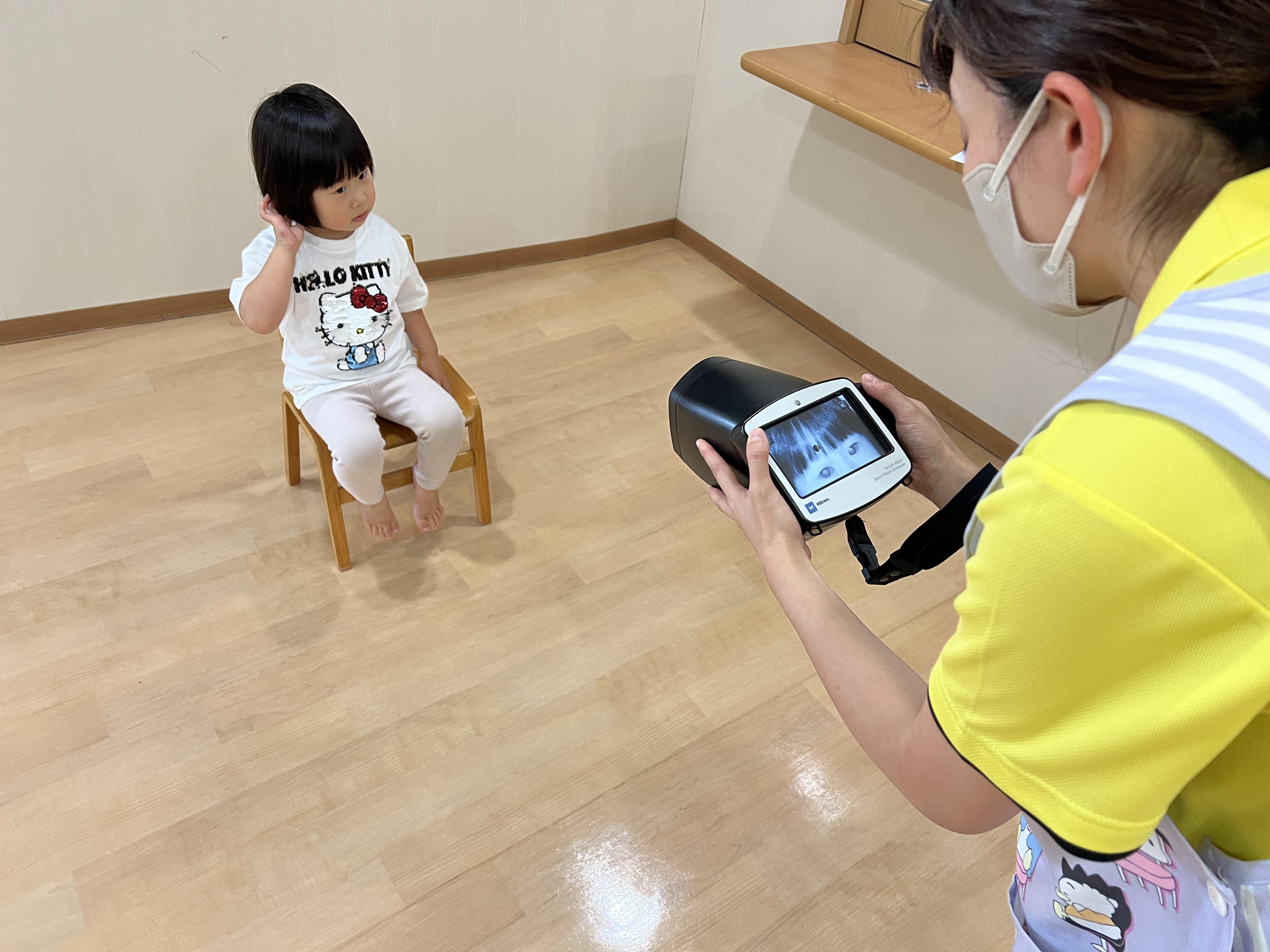 視覚スクリーニング検査　２～５歳児（松原カリーノ保育園）