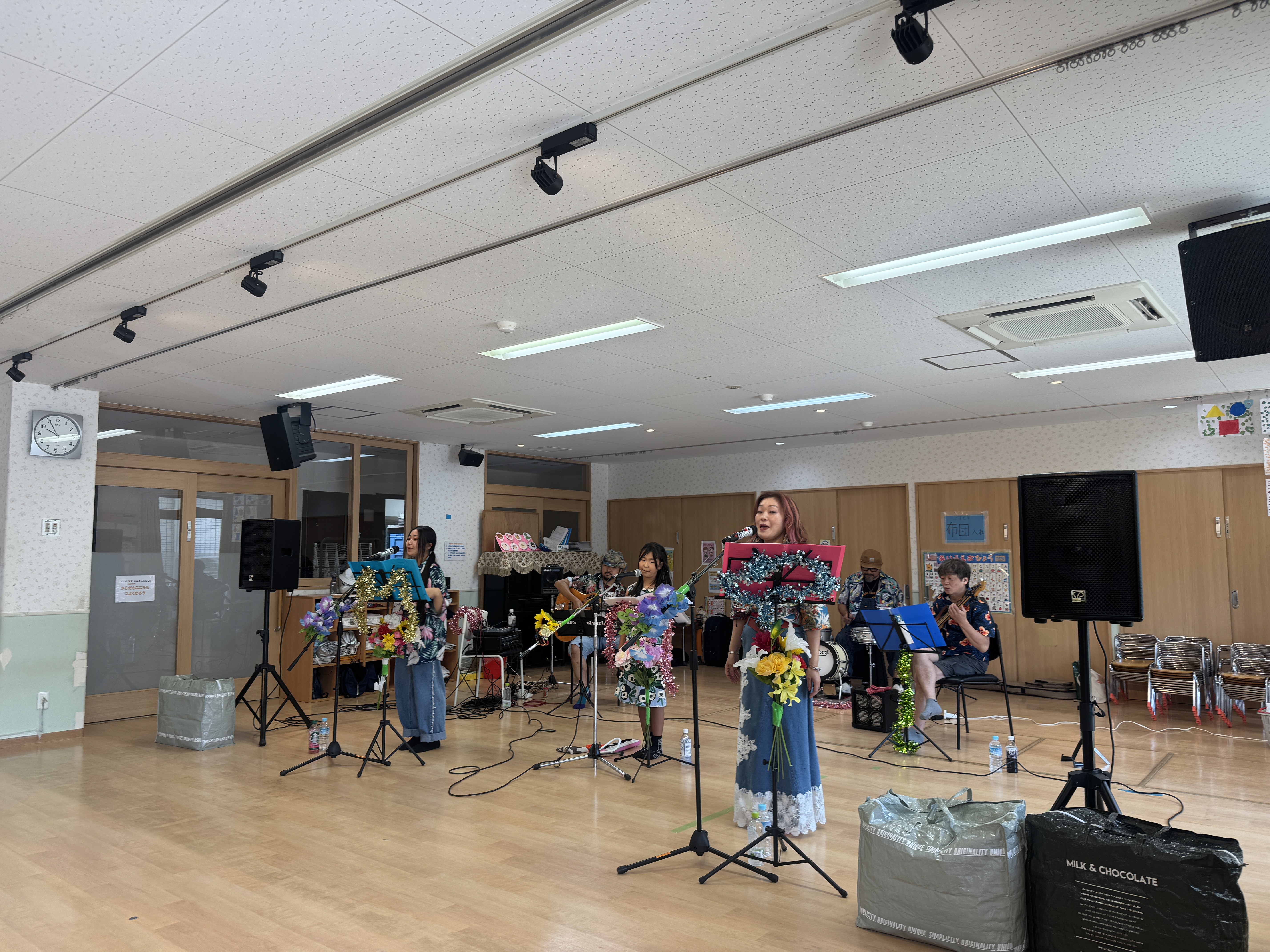 七夕コンサート（松原カリーノ保育園）