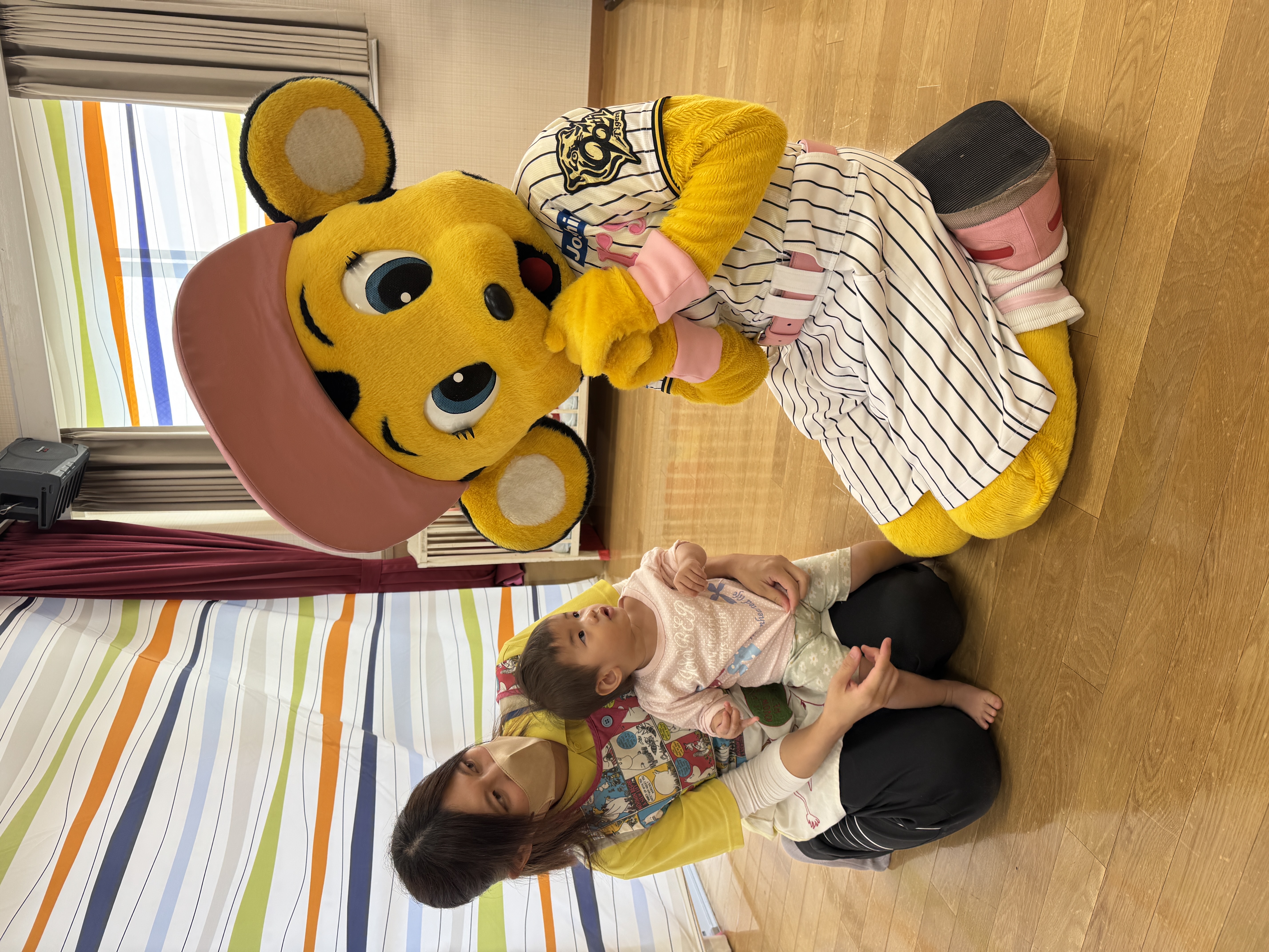 ラッキーちゃんとあそぼう★(カリーノ保育園）