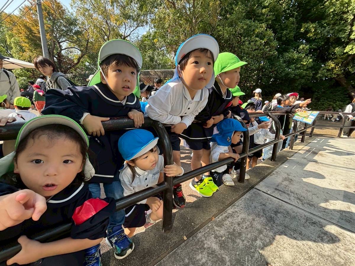 3歳児　秋の遠足(カリーノ保育園・松原カリーノ保育園)