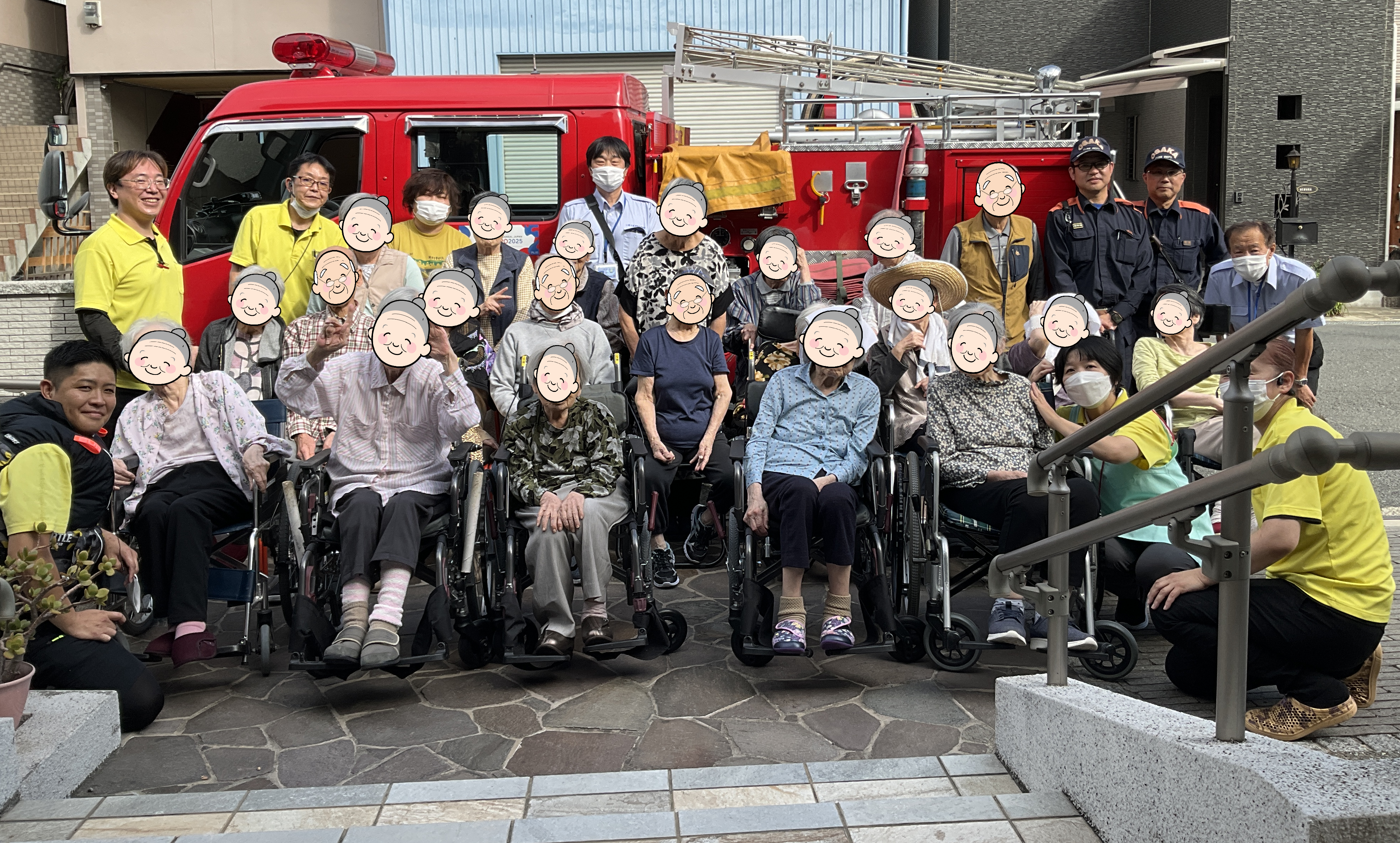 避難訓練、消火訓練開催（介護付有料老人ホームゆたか）