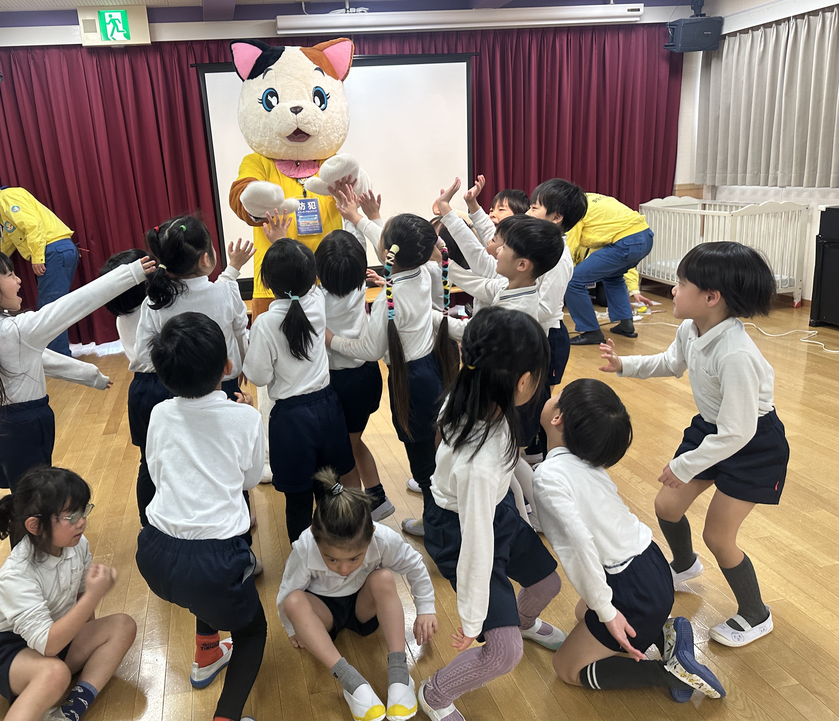 交通安全・防犯教室（カリーノ保育園）