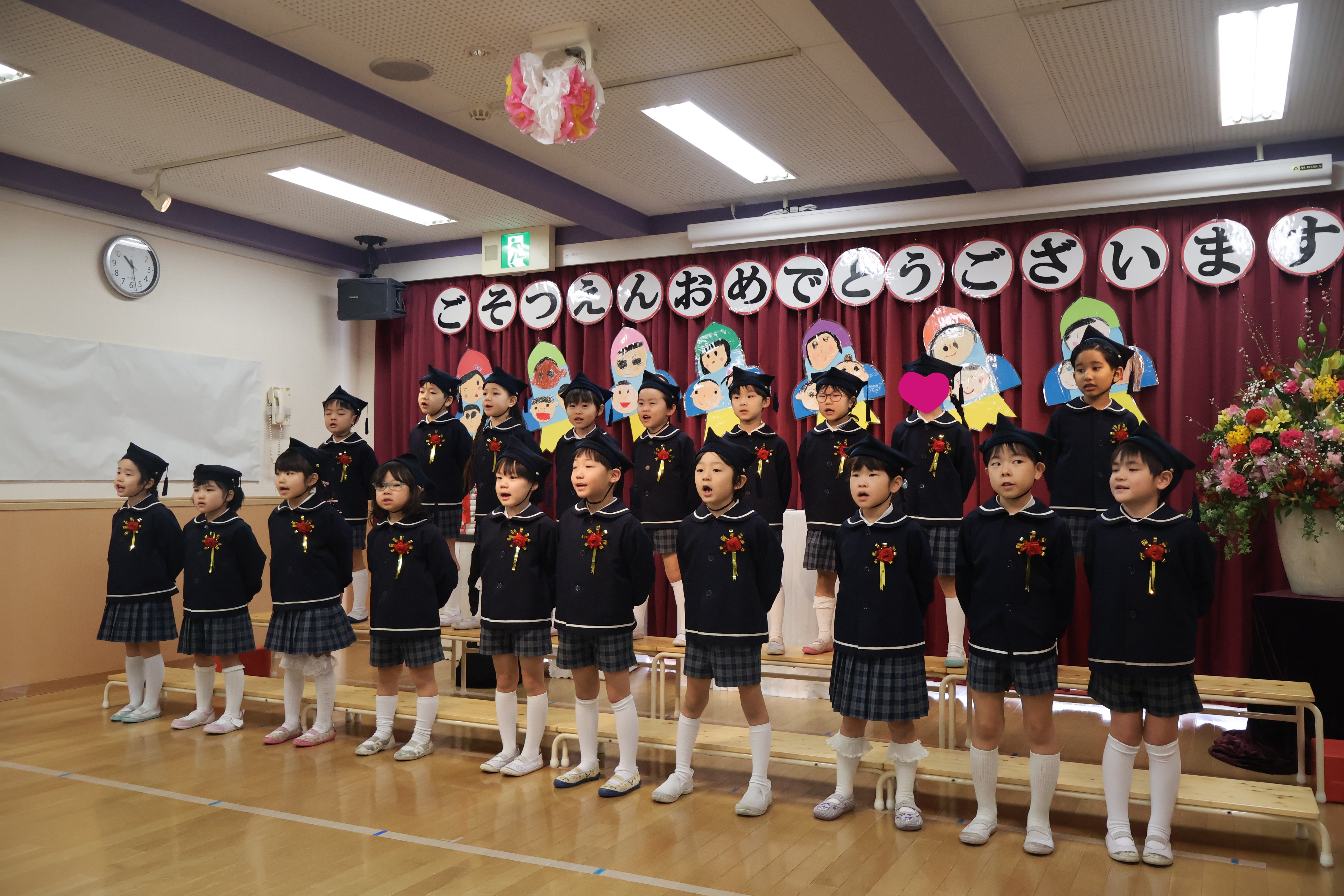 令和７年度　卒園式　（カリーノ保育園）