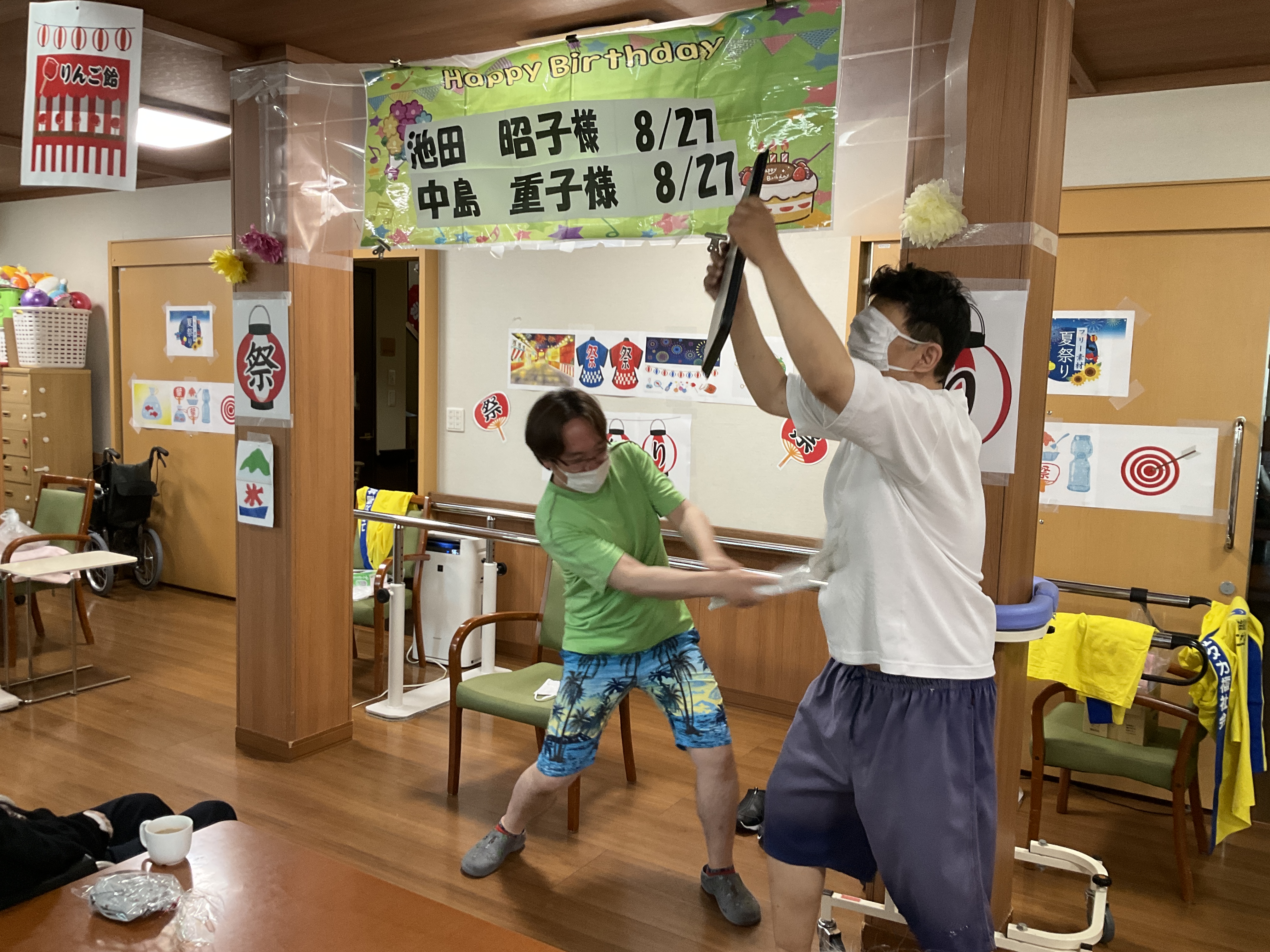 夏祭り開催（介護付有料老人ホームゆたか）
