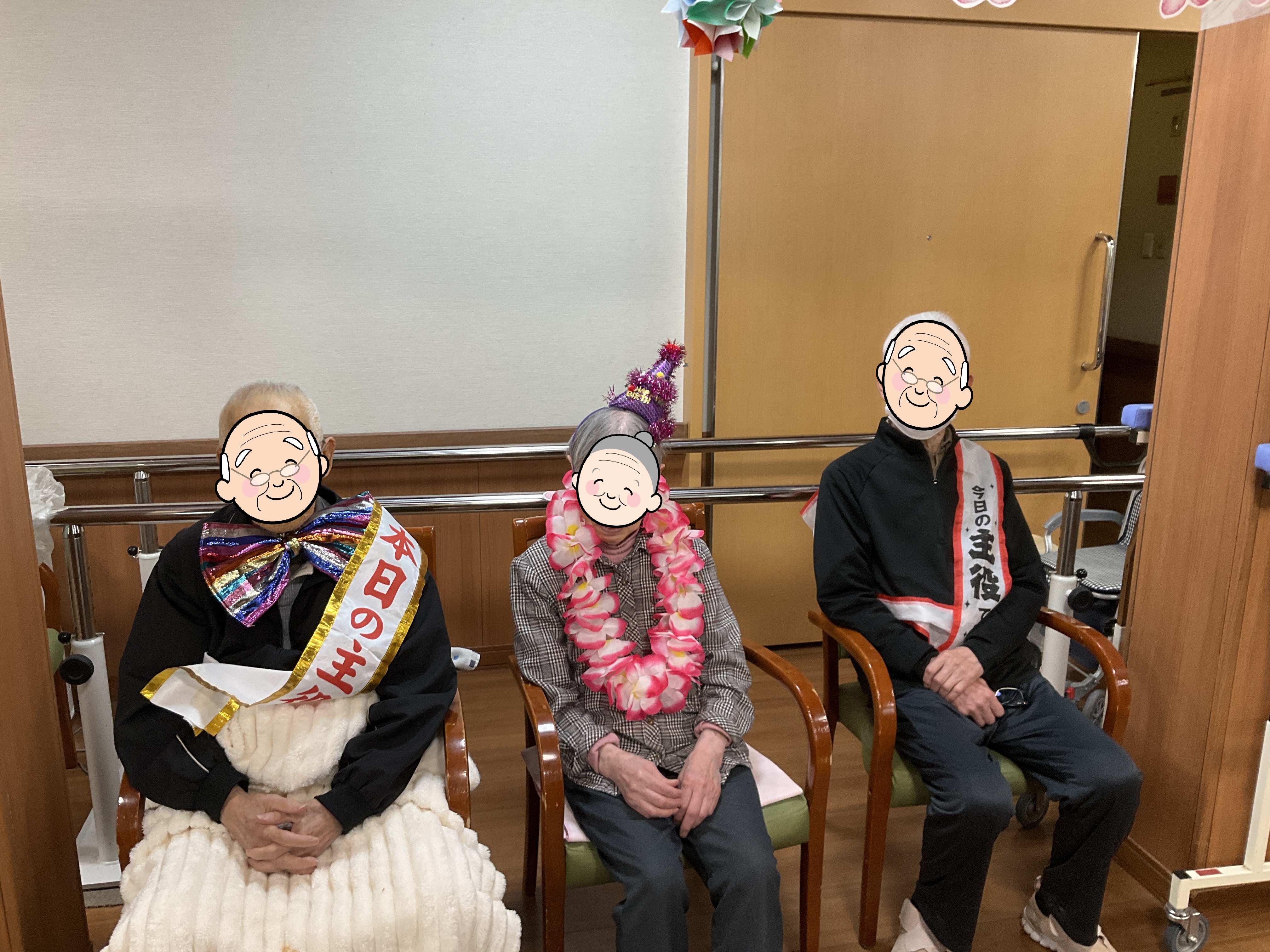 誕生日会を開催しました（介護付有料老人ホームゆたか）