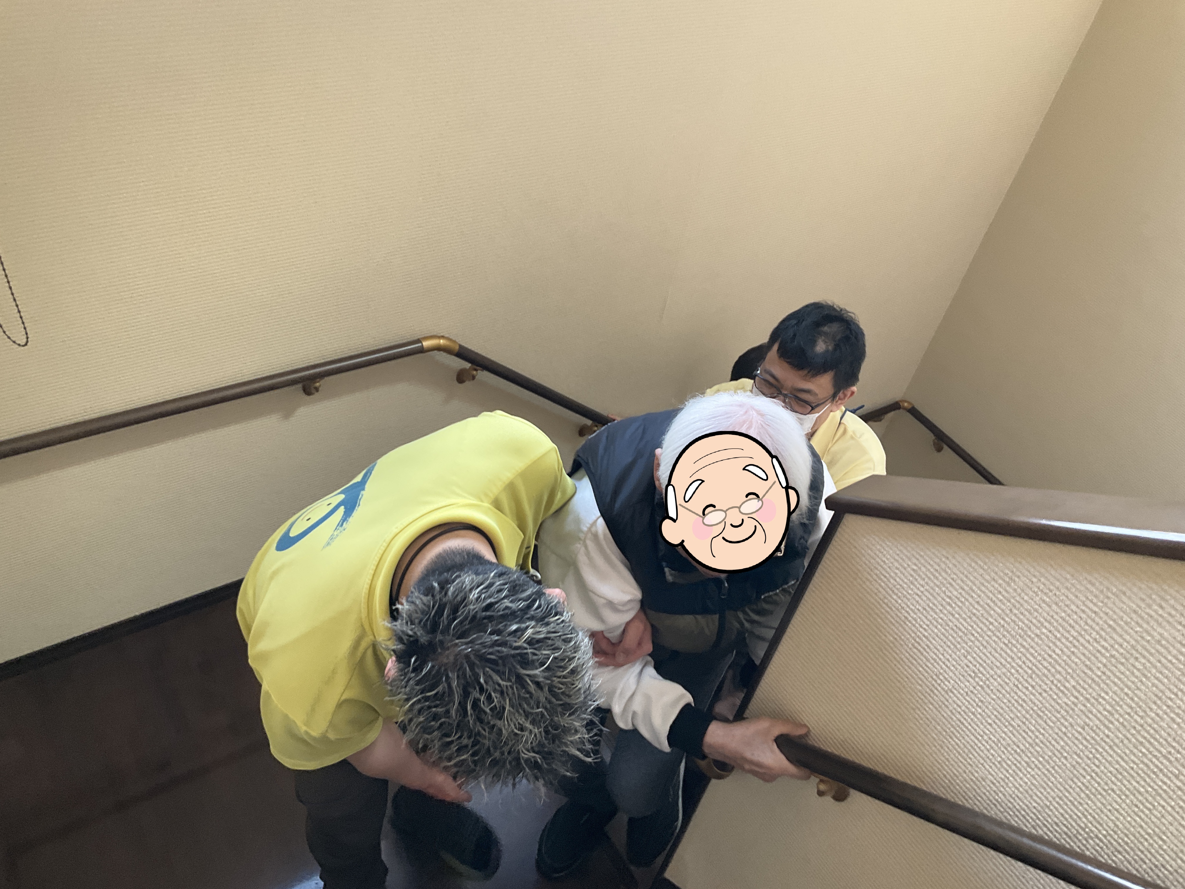 防災訓練（介護付有料老人ホームゆたか）