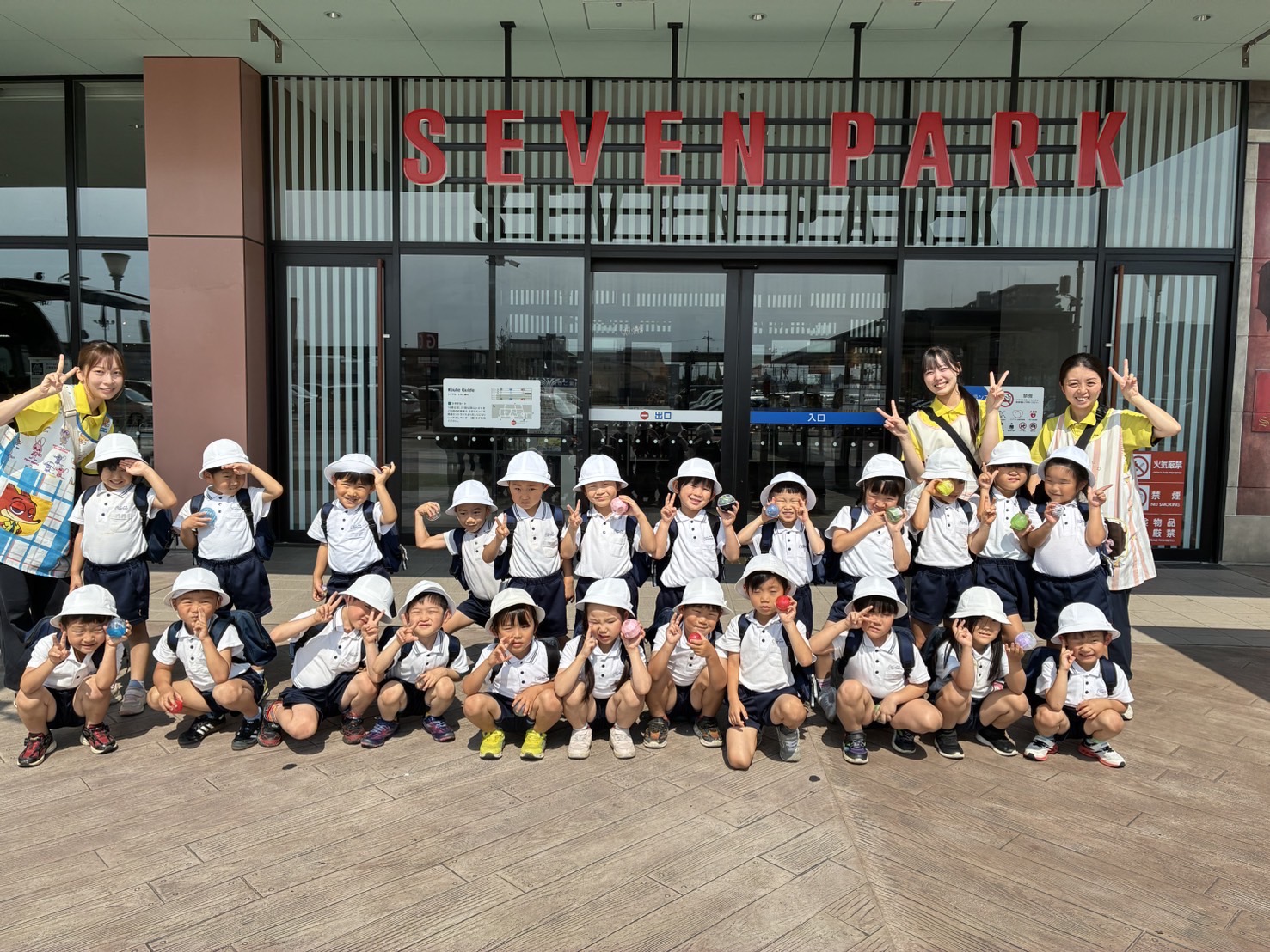5歳児　サプライズイベント　(松原カリーノ保育園)