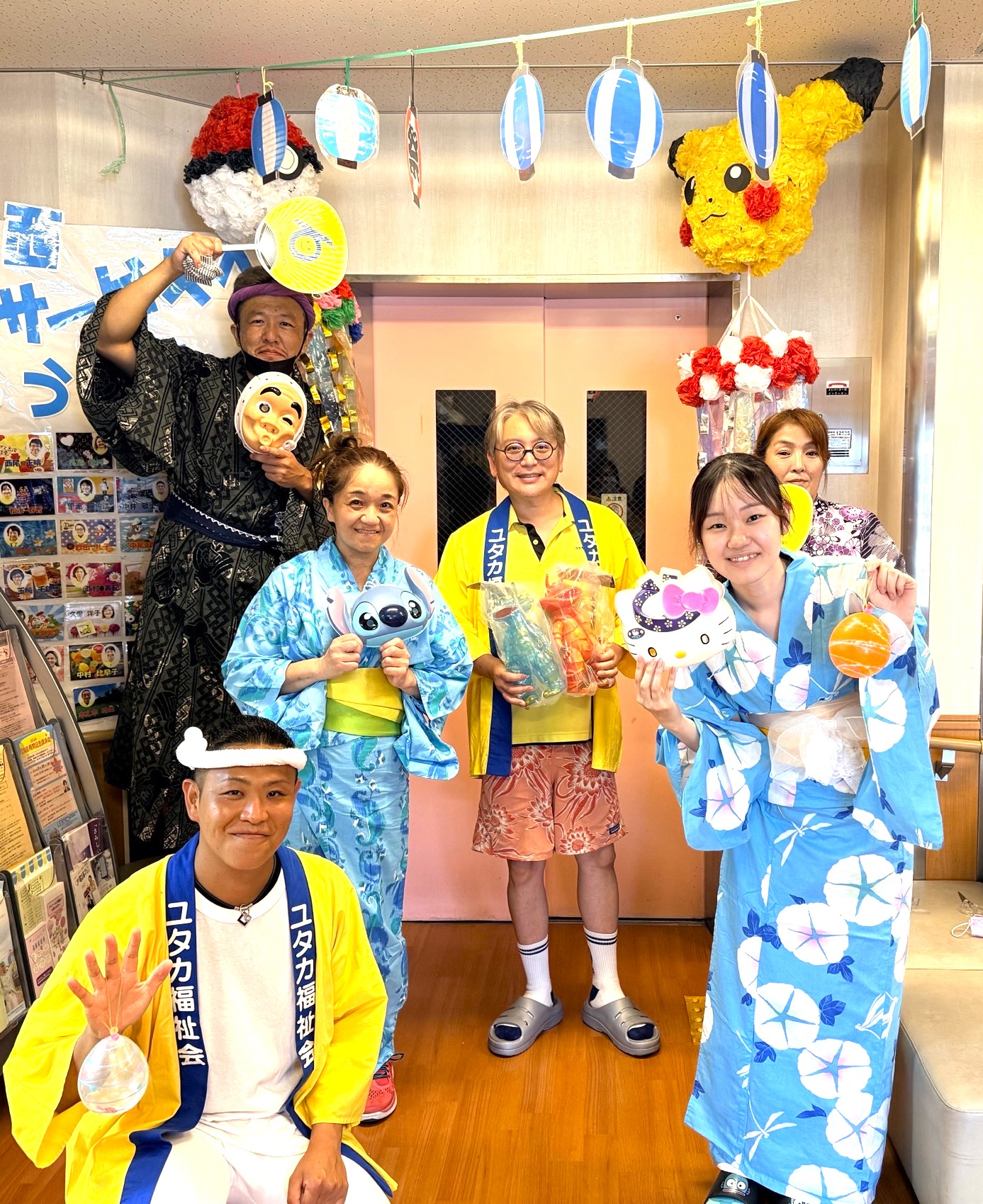 夏まつり🍉…🔵喜連西デイサービス🔵