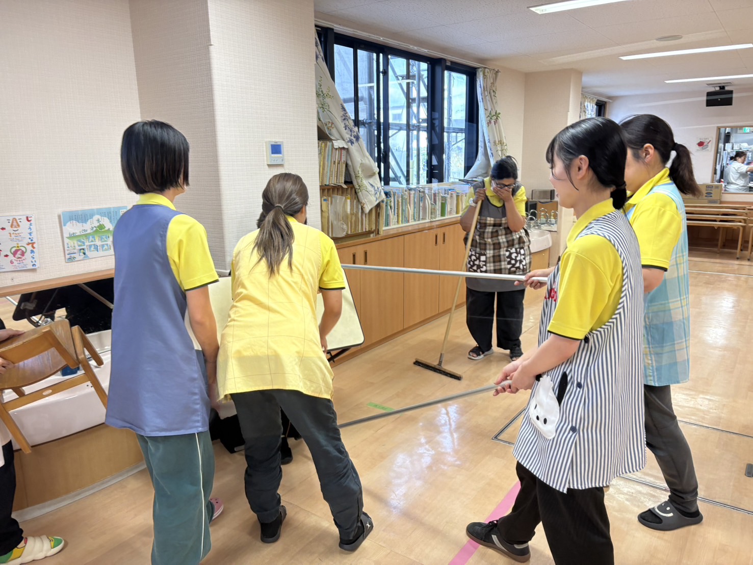 10月　避難訓練　もしもの時に備えて・・不審者対応訓練